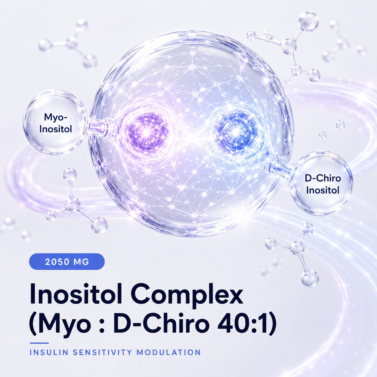 Inositol Complex (Myo : D-Chiro 40:1) — 2050 mg