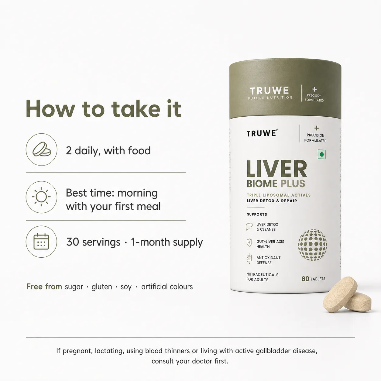 How to take Liver Biome Plus safely