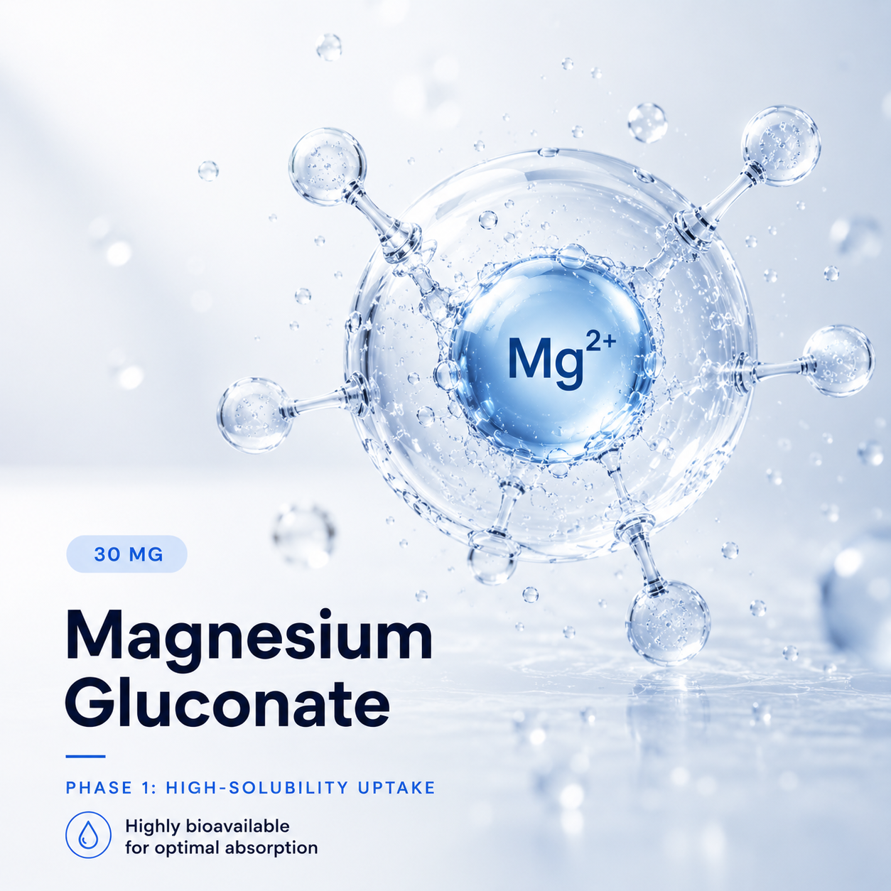 Magnesium Gluconate — 30 mg