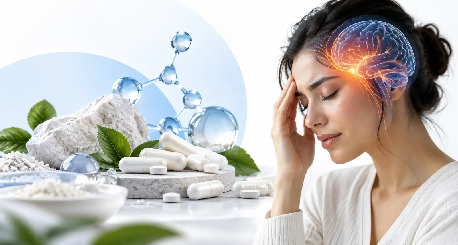 Illustrated overview of magnesium and migraine research