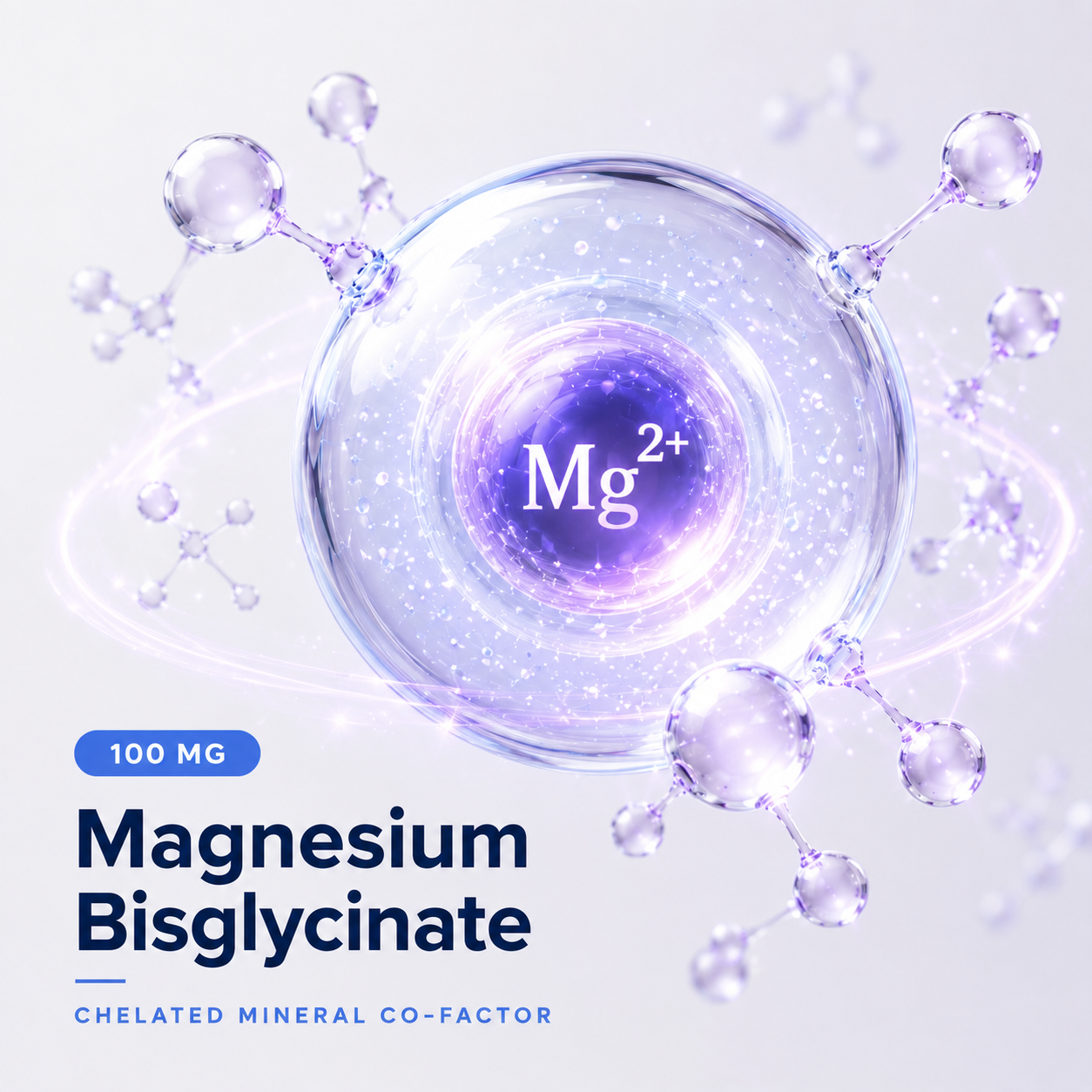 Magnesium Bisglycinate — 100 mg