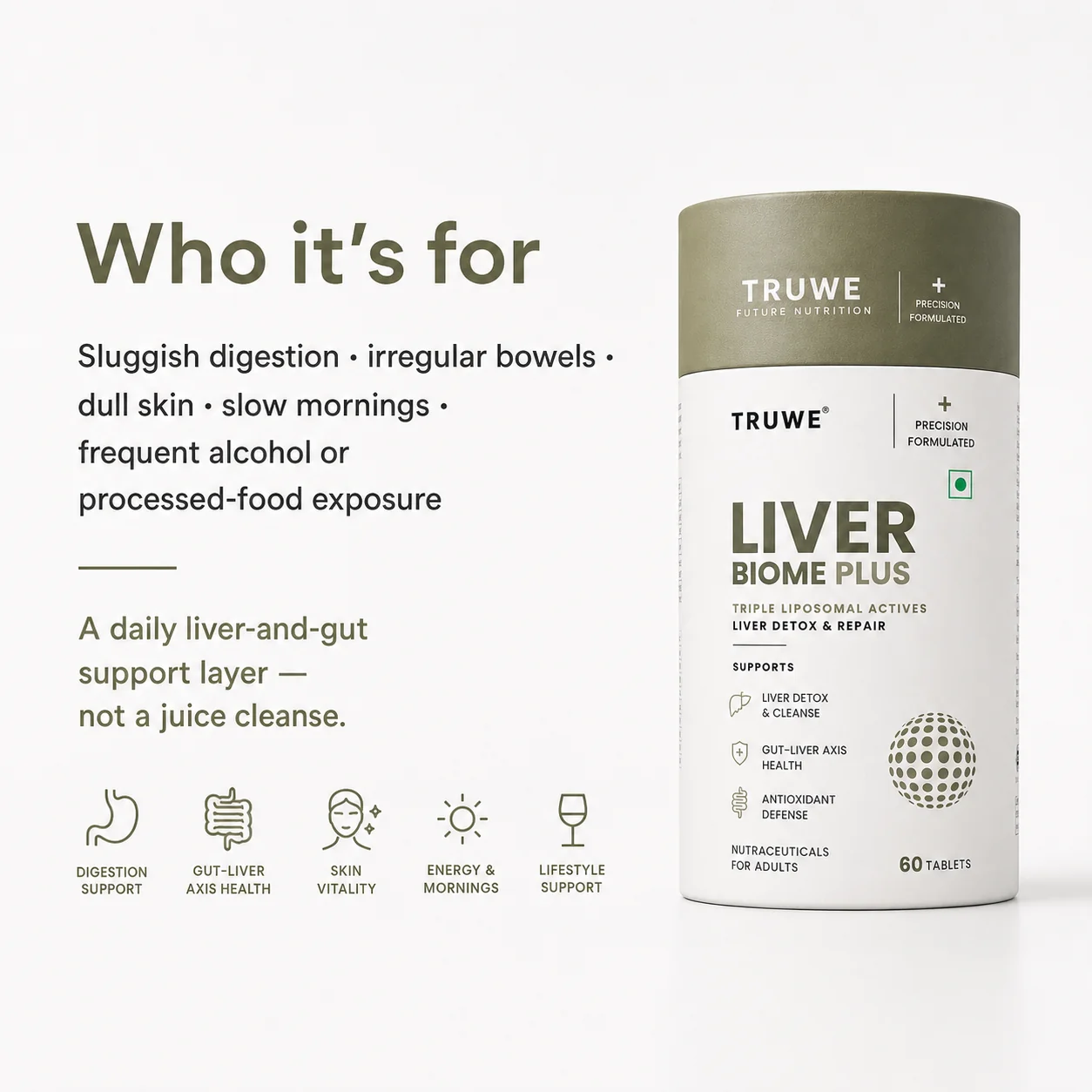 Who Liver Biome Plus is for