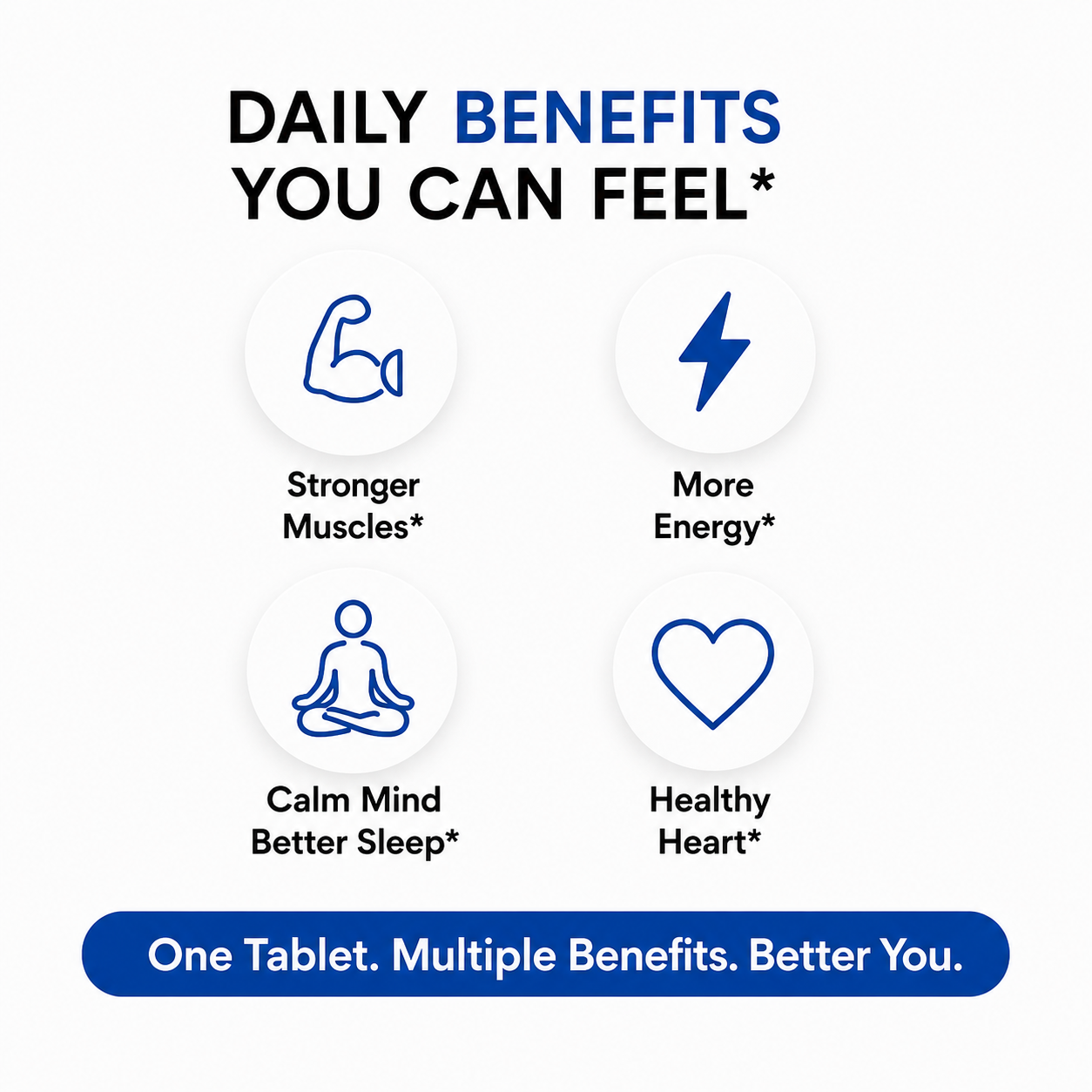Daily benefits you can feel