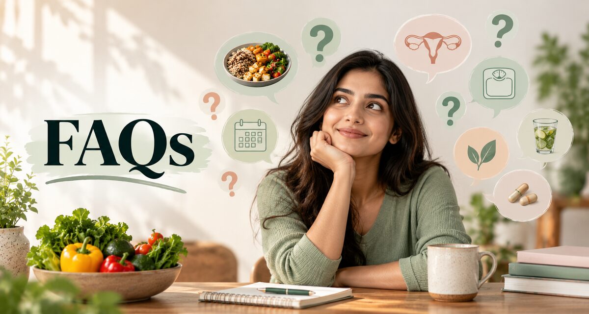 Common questions about the 7-day PCOS diet plan