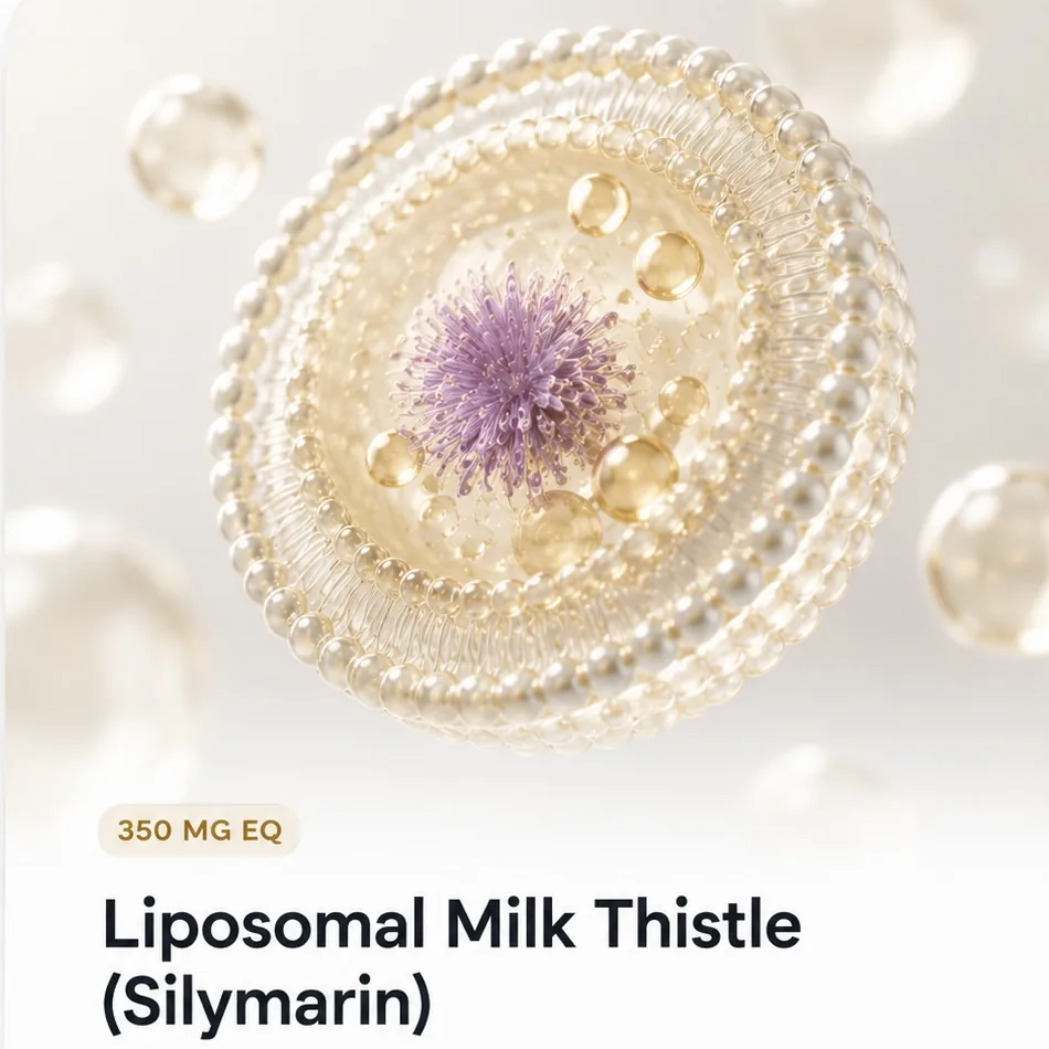 Liposomal Milk Thistle — 350 mg eq. Silymarin